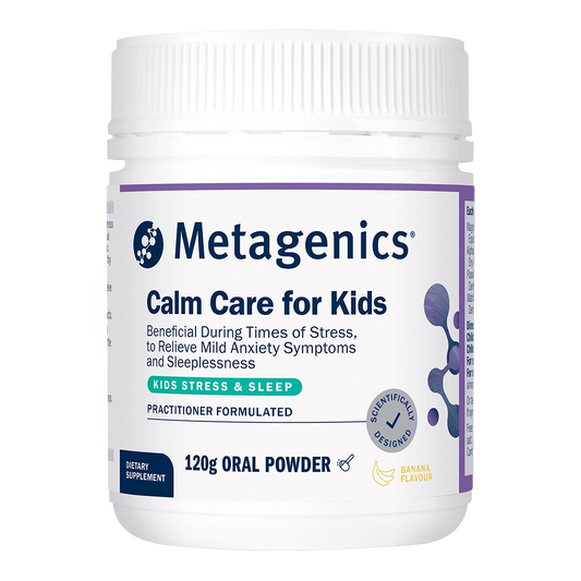 Metagenics Calm Care for Kids - 120g Banana